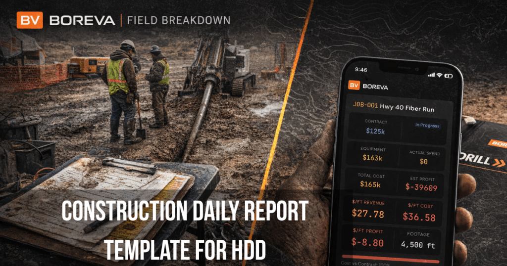 Construction Daily Report Template